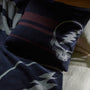 Dead And Company Pillow Sham in Navy/Smoke/ Burgundy | James Perse Los Angeles