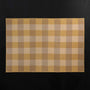 Vintage Plaid Cashmere Blanket in Vintage Yellow/ Flannel/ Ivory | James Perse Los Angeles