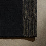 Multi Stripe Area Rug 6Ft X 9Ft in Black Marl/Black/Flint | James Perse Los Angeles