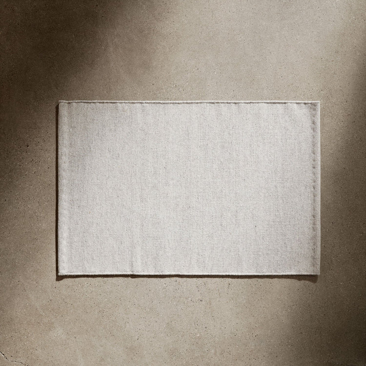 Solid Entry Mat 2Ft X 3Ft - Light Grey Marled | James Perse Los Angeles