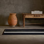 3.5 X 9 Double Stripe Runner in Black/Blk Marle/Pearl Gry | James Perse Los Angeles