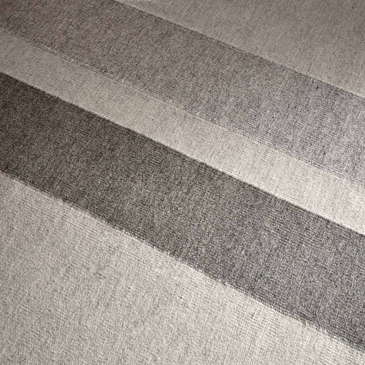 3.5 X 9 Double Stripe Runner in Natural/Grey | James Perse Los Angeles