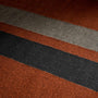 3.5 X 9 Double Stripe Runner in Ochre/Blk Marl/Flint | James Perse Los Angeles
