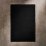 Solid Wool Area Rug 6Ft X 9Ft in Black | James Perse Los Angeles 