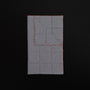 Y/OSEMITE Quilted Blanket in Arsenic/Orange | James Perse Los Angeles