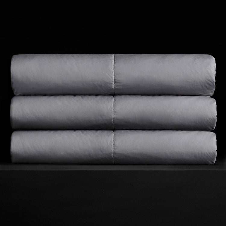 Y/OSEMITE Quilted Blanket in Arsenic/Orange | James Perse Los Angeles