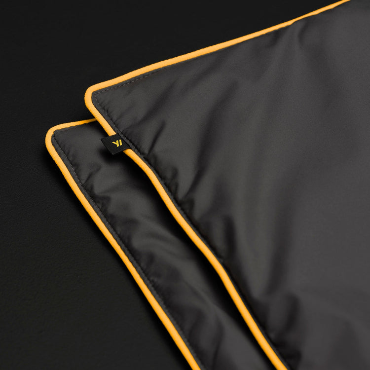 Y/OSEMITE Quilted Blanket in Magma/Tangerine | James Perse Los Angeles