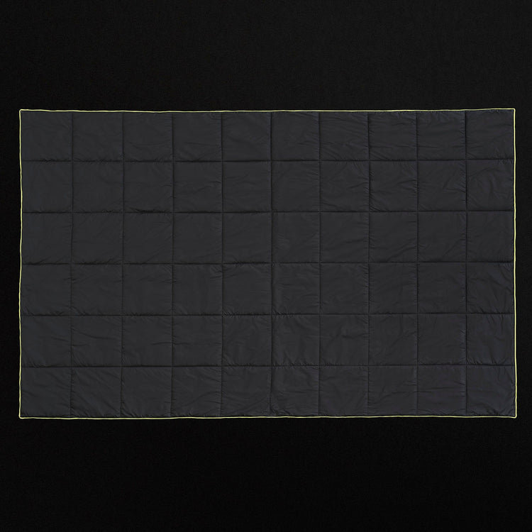 Y/OSEMITE Quilted Blanket in Navy/Neon | James Perse Los Angeles