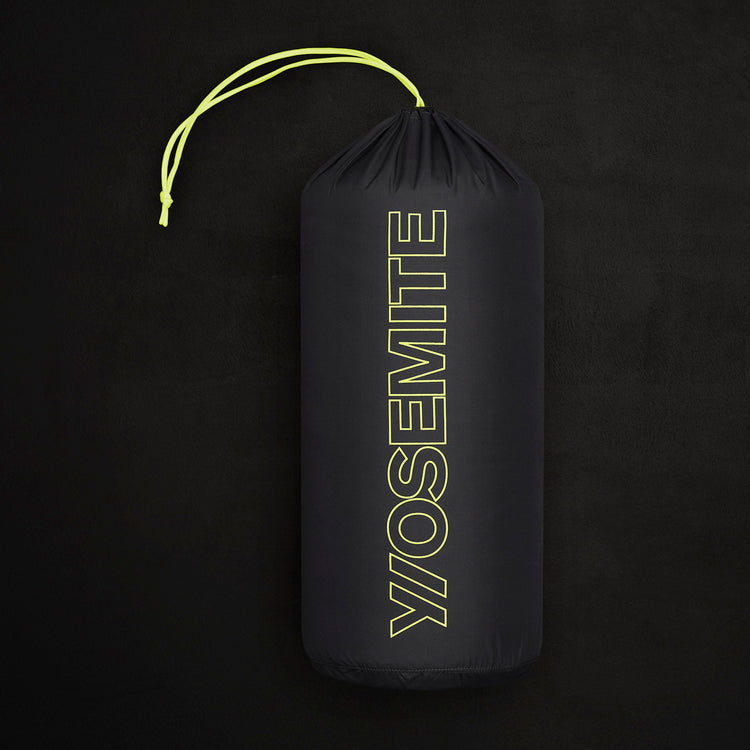 Y/OSEMITE Quilted Blanket in Navy/Neon | James Perse Los Angeles