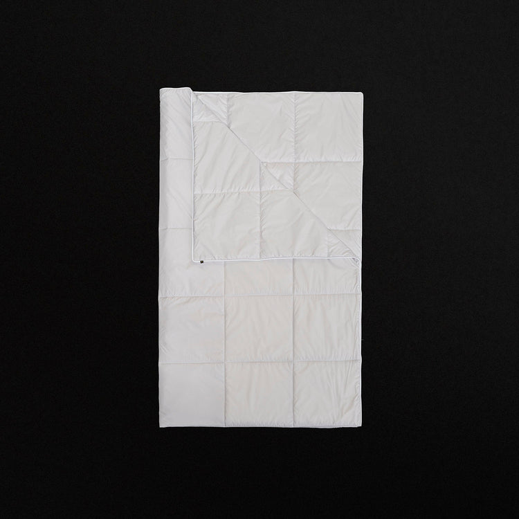 Y/OSEMITE Quilted Blanket in Putty/White | James Perse Los Angeles