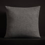 Double Sided Baby Soft Throw Pillow - Heather Charcoal | James Perse Los Angeles