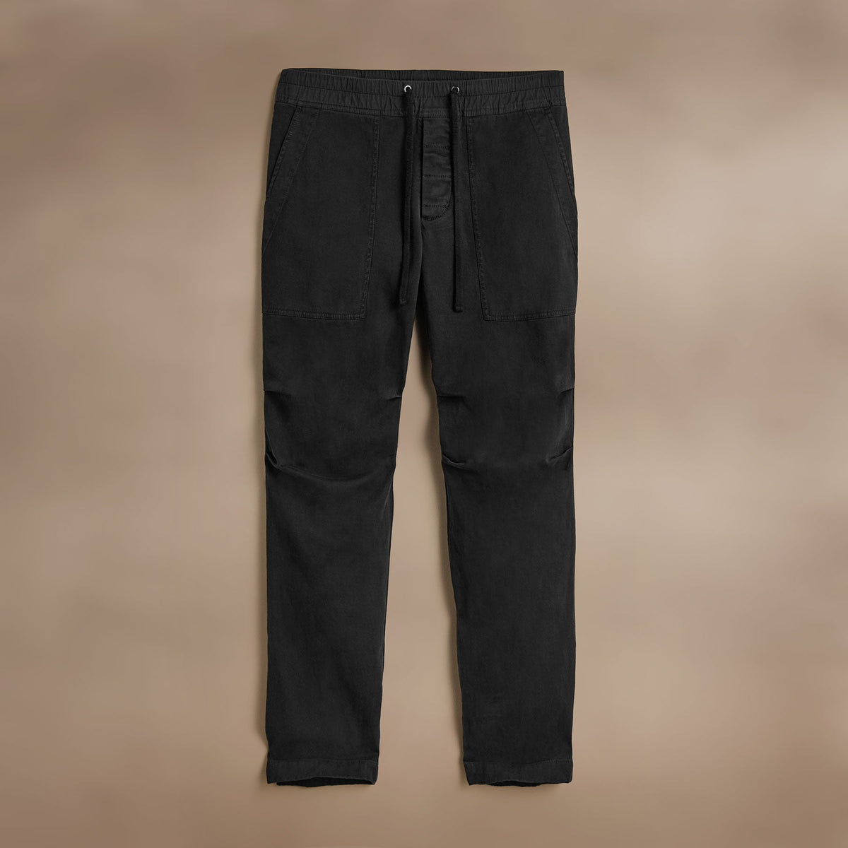 Army Cotton Slub Utility Pant in Black Pigment | James Perse Los Angeles