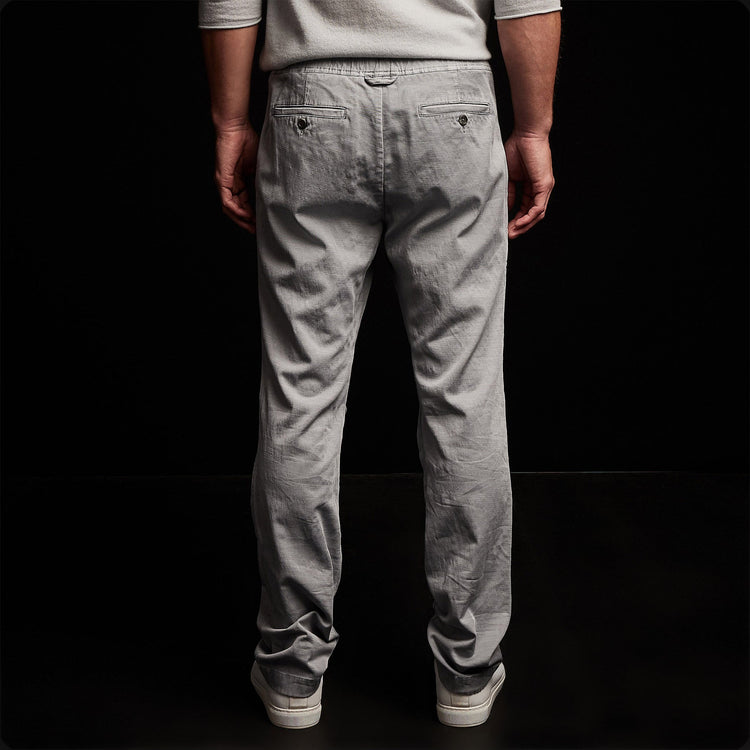 Army Cotton Slub Utility Pant in Breeze Pigment | James Perse Los Angeles