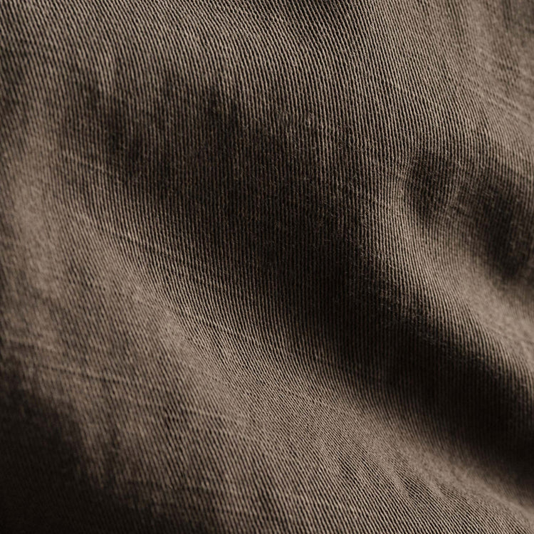 Army Cotton Slub Utility Pant  in Loam Pigment | James Perse Los Angeles