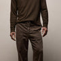 Slub Cotton Utility Flight Pant in Caribou Pigment | James Perse Los Angeles