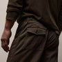 Slub Cotton Utility Flight Pant in Caribou Pigment | James Perse Los Angeles