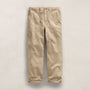 Slub Cotton Utility Flight Pant in Light Khaki Pigment | James Perse Los Angeles FLAT