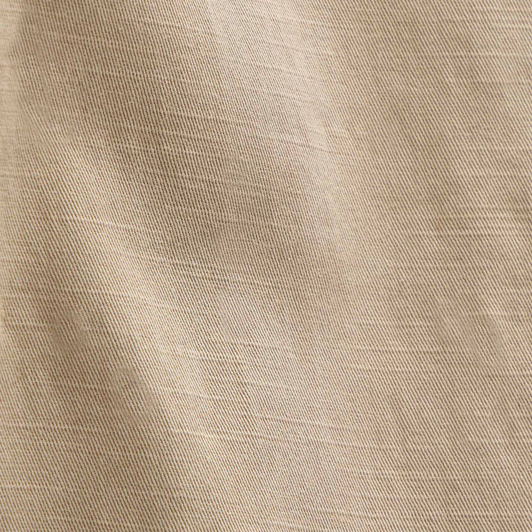 Slub Cotton Utility Flight Pnt in Light Khaki Pigment | James Perse Los Angeles FLAT