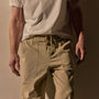 Slub Cotton Utility Flight Pant in Light Khaki Pigment | James Perse Los Angeles