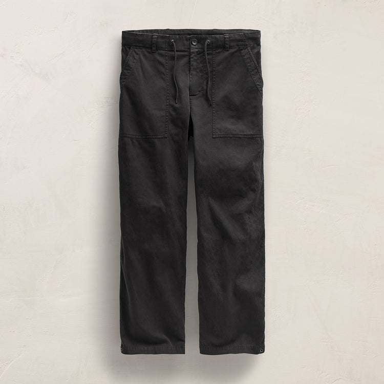 Slub Cotton Utility Flight Pant in Magma Pigment | James Perse Los Angeles FLAT