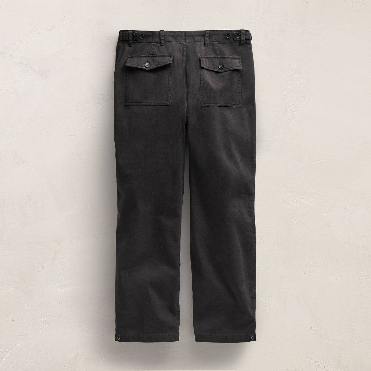 Slub Cotton Utility Flight Pant in Magma Pigment | James Perse Los Angeles FLAT