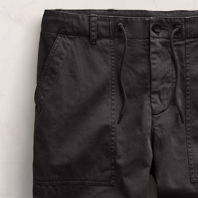 Slub Cotton Utility Flight Pant in Magma Pigment | James Perse Los Angeles FLAT