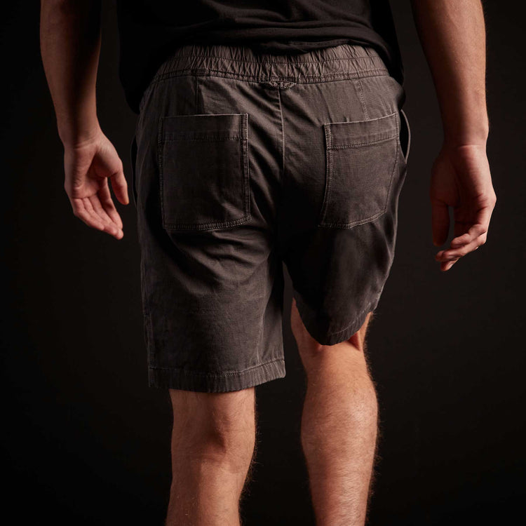 Army Cotton Slub Utility Short - Magma Pigment | James Perse Los Angeles