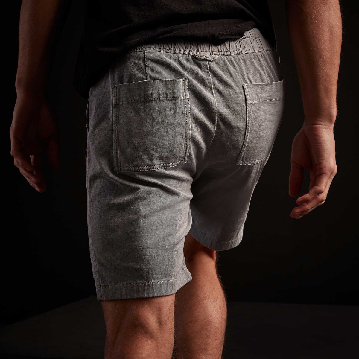 Army Cotton Slub Utility Short - Salt Pigment | James Perse Los Angeles