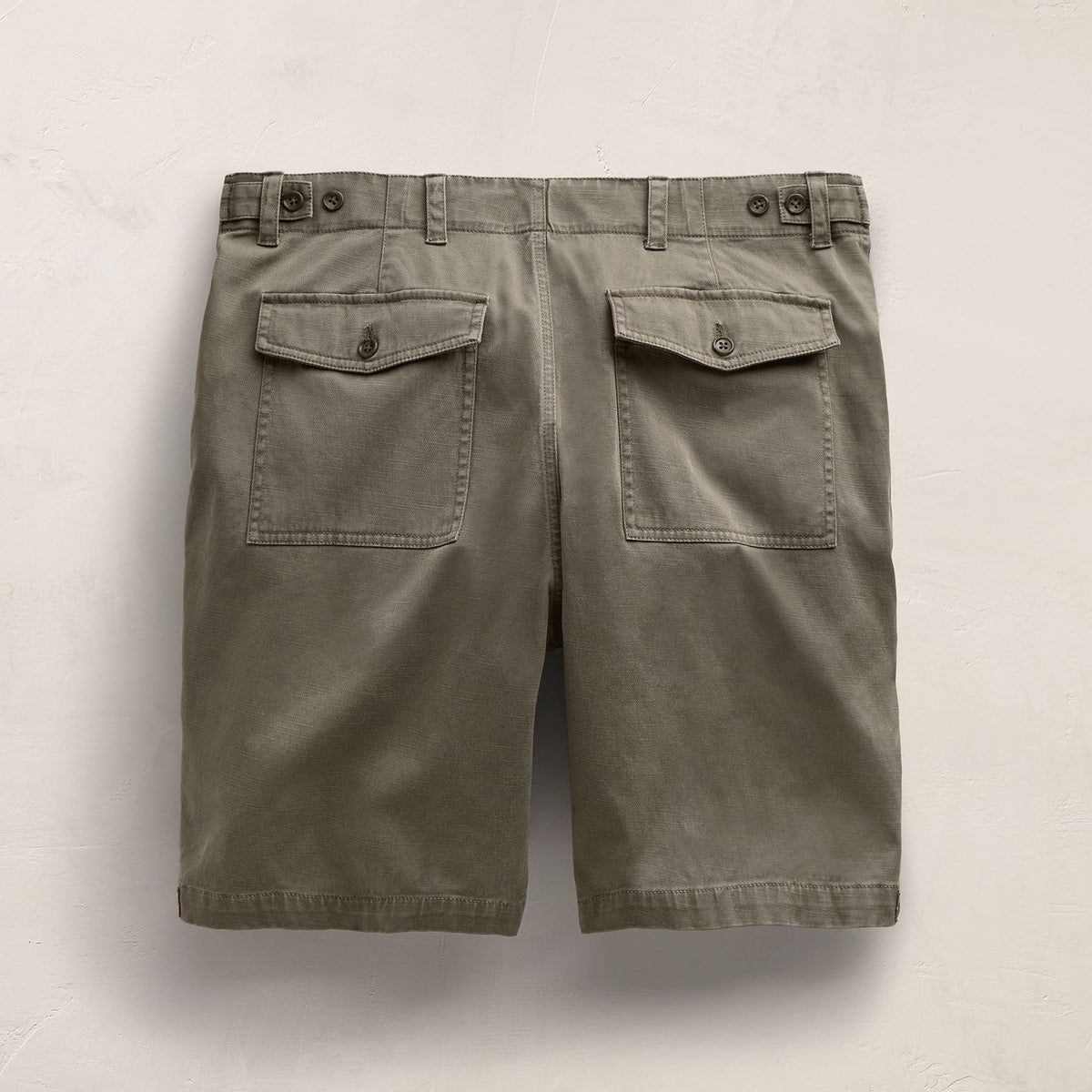 Slub Cotton Utility Flight Shirt in Birch Pigment | James Perse Los Angeles
