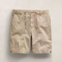 Slub Cotton Utility Flight Shirt in Light Khaki Pigment | James Perse Los Angeles