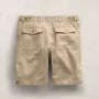 Slub Cotton Utility Flight Shirt in Light Khaki Pigment | James Perse Los Angeles