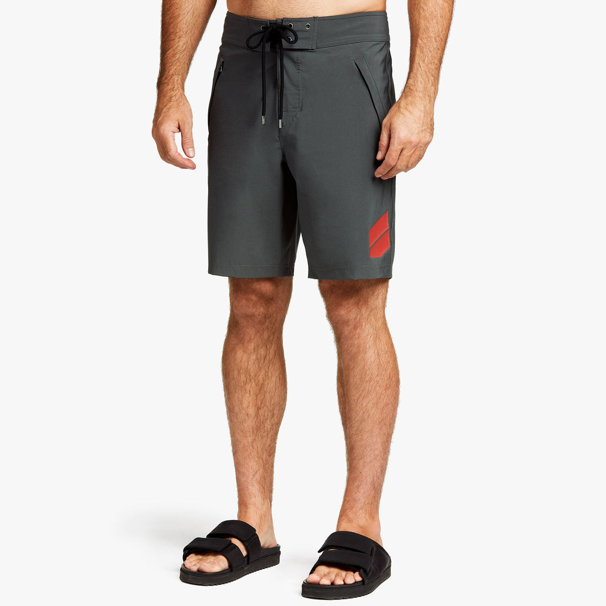 Y/OSEMITE Zip Pocket Boardshort In Slate | James Perse Los Angeles