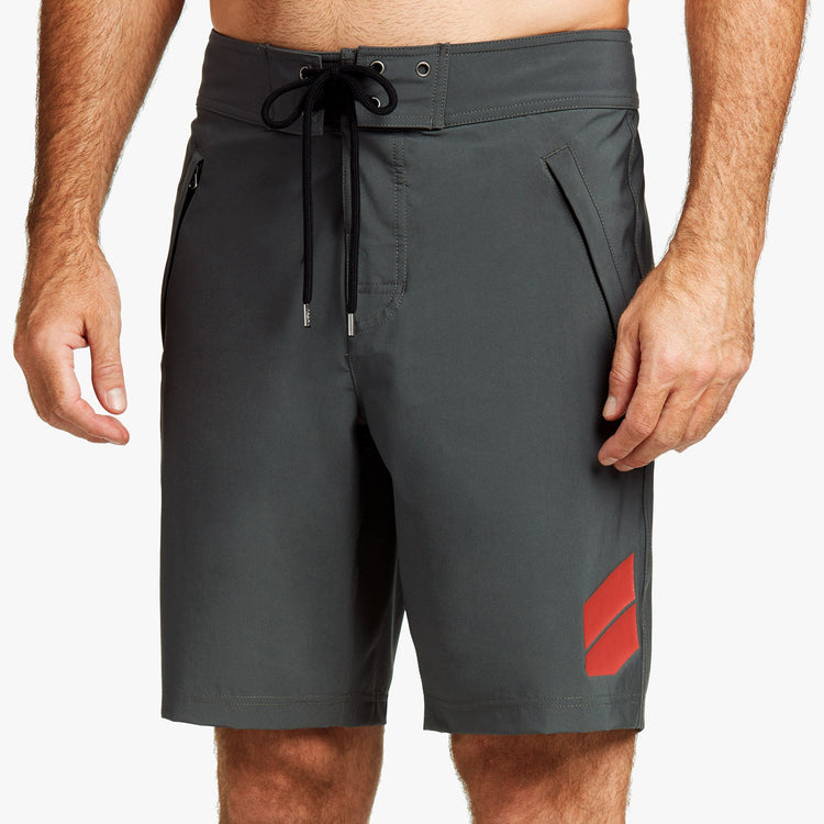Y/OSEMITE Zip Pocket Boardshort In Slate | James Perse Los Angeles