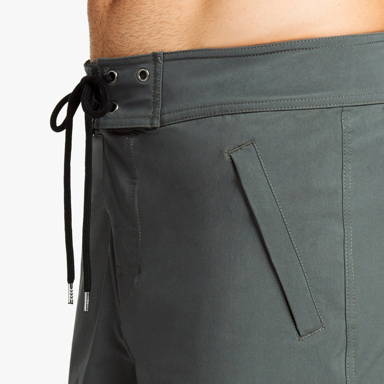 Y/OSEMITE Zip Pocket Boardshort In Slate | James Perse Los Angeles