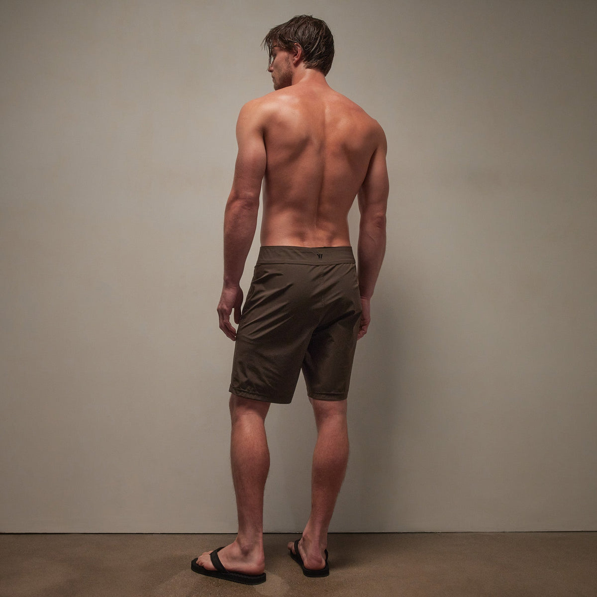 Scuba Zip Boardshort in Porcupine | James Perse Los Angeles