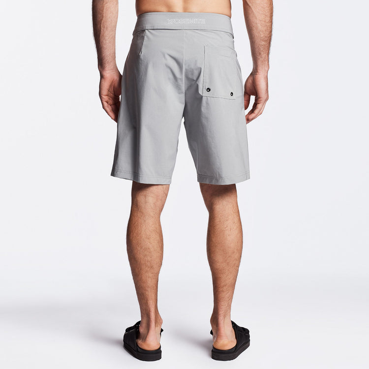 Y/OSEMITE Classic Pocket Boardshort In Stone | James Perse Los Angeles