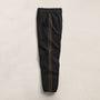 Brushed Cotton Suede Piped Track Pant in Black/Whiskey | James Perse Los Angeles FLAT