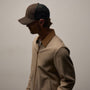 Brushed Cotton Jacket in Soft Beige/Whiskey | James Perse Los Angeles