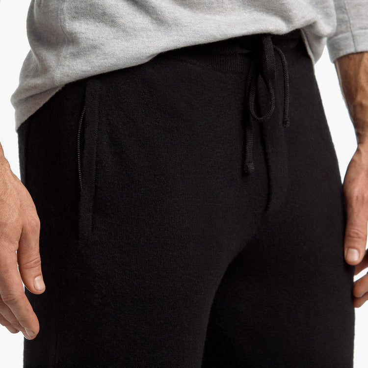Baby Cashmere Track Pant In Black | James Perse Los Angeles