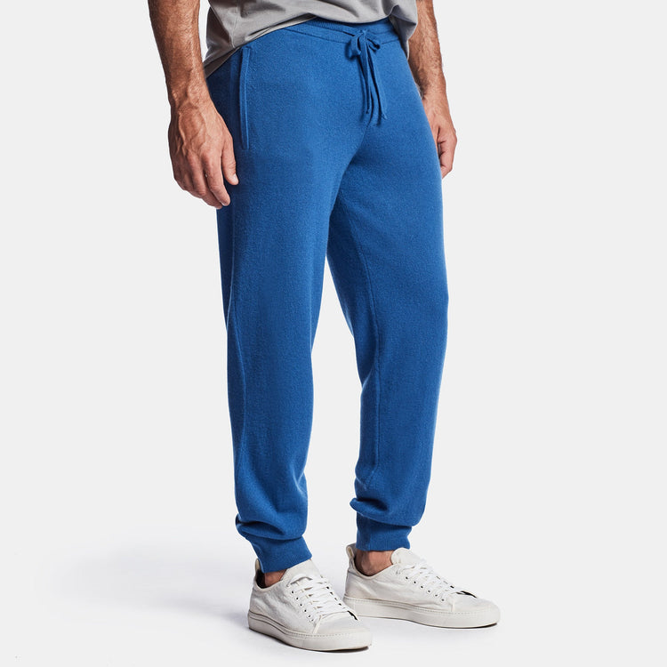 Baby Cashmere Track Pant In Bomber Blue | James Perse Los Angeles