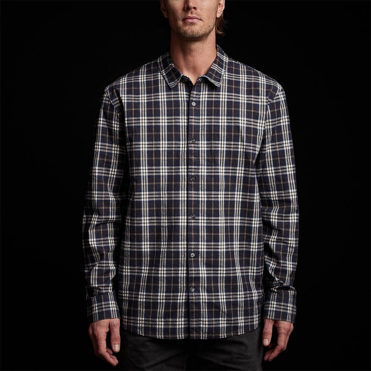 plaid shirt deep | James Perse Los Angeles 