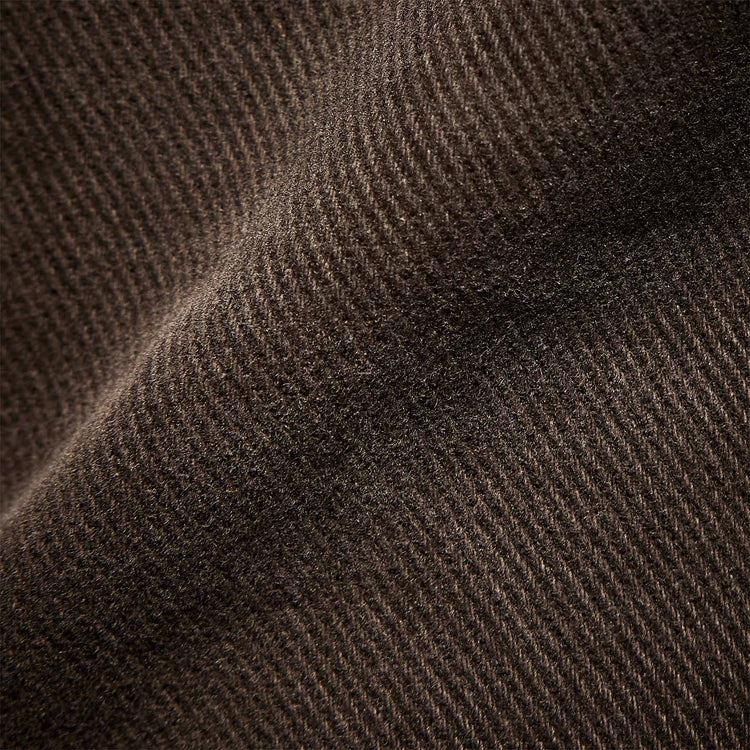 Brushed Cotton Twill Trouser in Dark Olive Pigment | James Perse Los Angeles