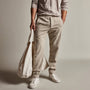 Brushed Cotton Twill Trouser in Toast Pigment | James Perse Los Angeles