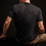Elevated Lotus Jersey Pocket Tee In Black | James Perse Los Angeles