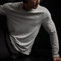 Brushed Jersey Hoody in Aluminum | James Perse Los Angeles