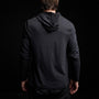 Brushed Jersey Hoody in Black | James Perse Los Angeles