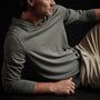Brushed Jersey Hoody in Marsh | James Perse Los Angeles