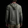 Brushed Jersey Hoody in Marsh | James Perse Los Angeles