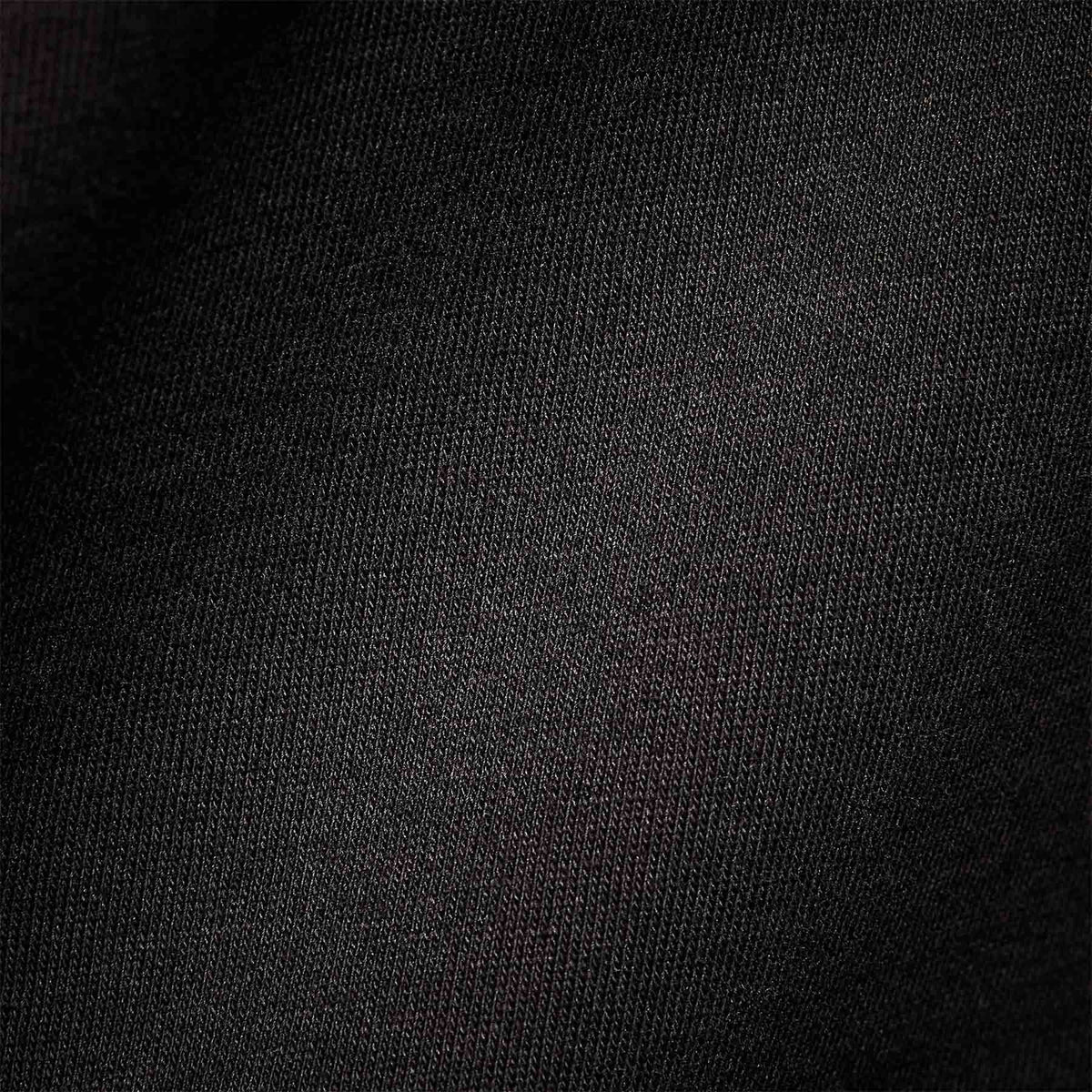 Brushed Elevated Jersey Long Sleeve Henley in Black | James Perse Los Angeles