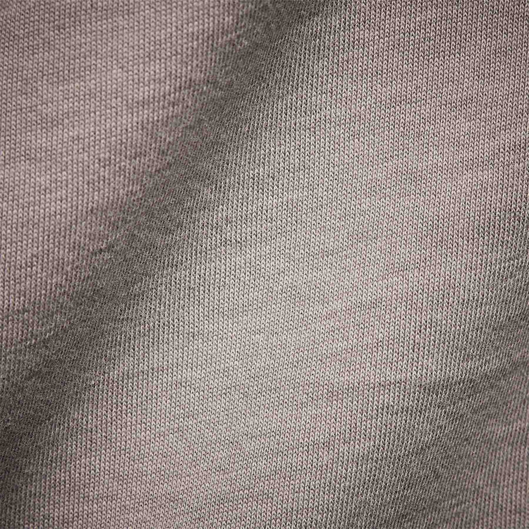 Brushed Elevated Jersey Long Sleeve Henley in Silver Grey | James Perse Los Angeles